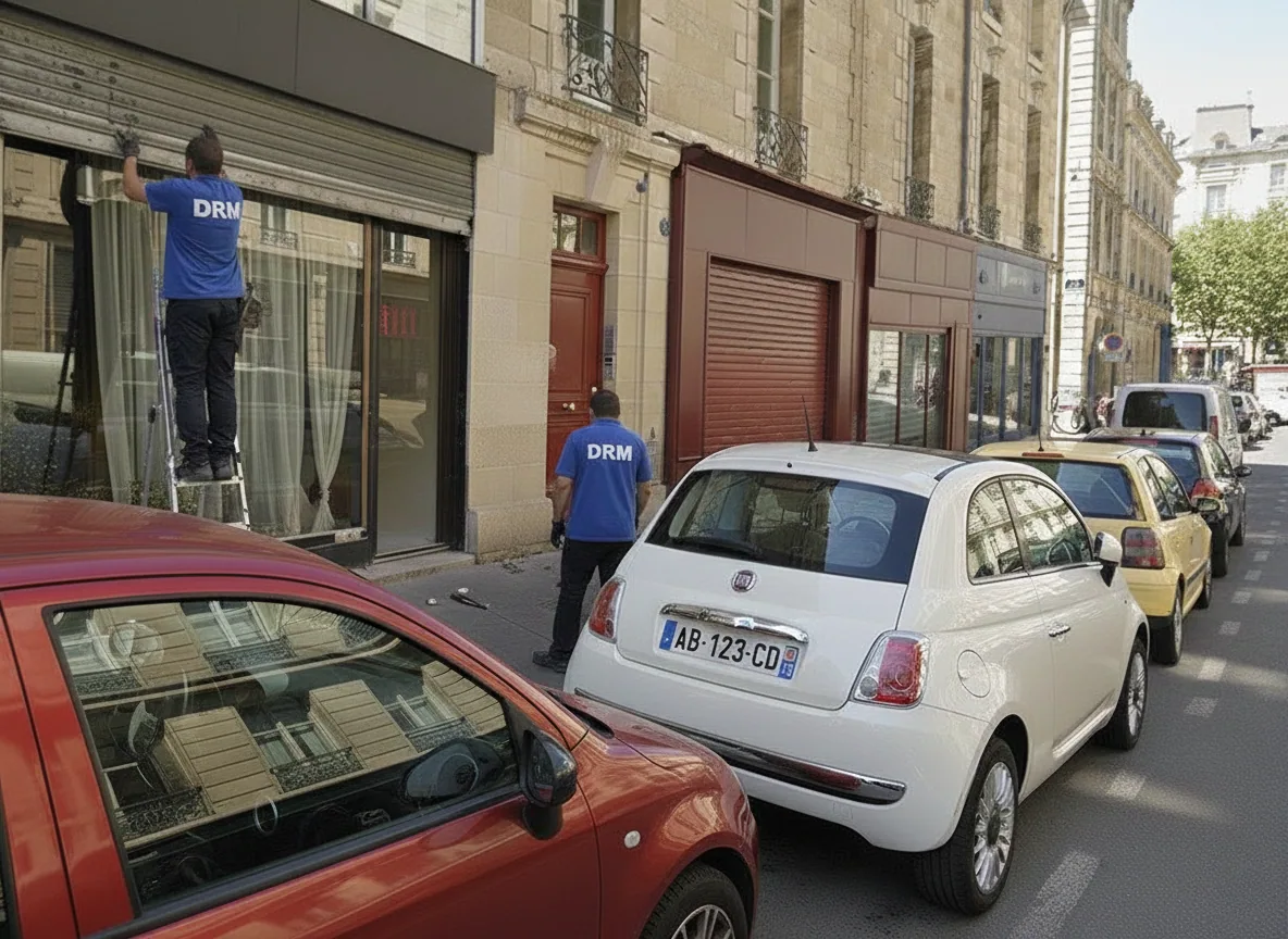 Déblocage de rideau métallique bloqué au Blanc-Mesnil