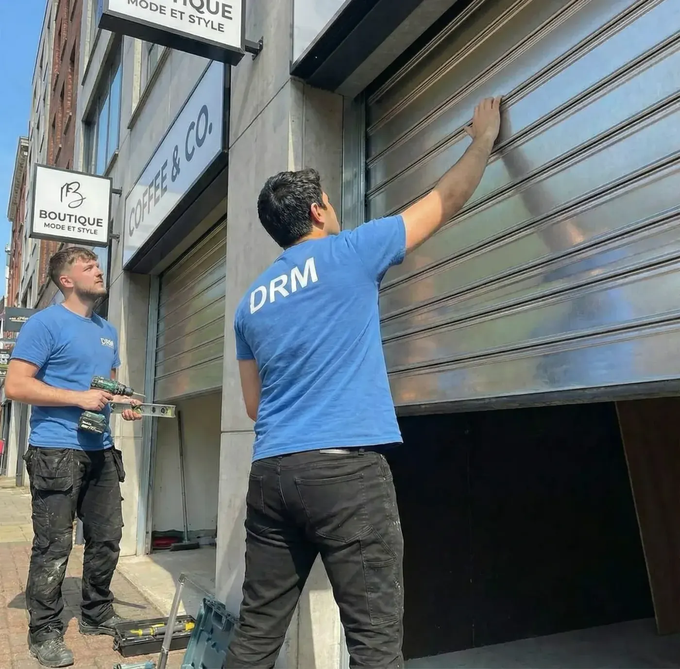 Dépannage rideau métallique d'urgence au Blanc-Mesnil