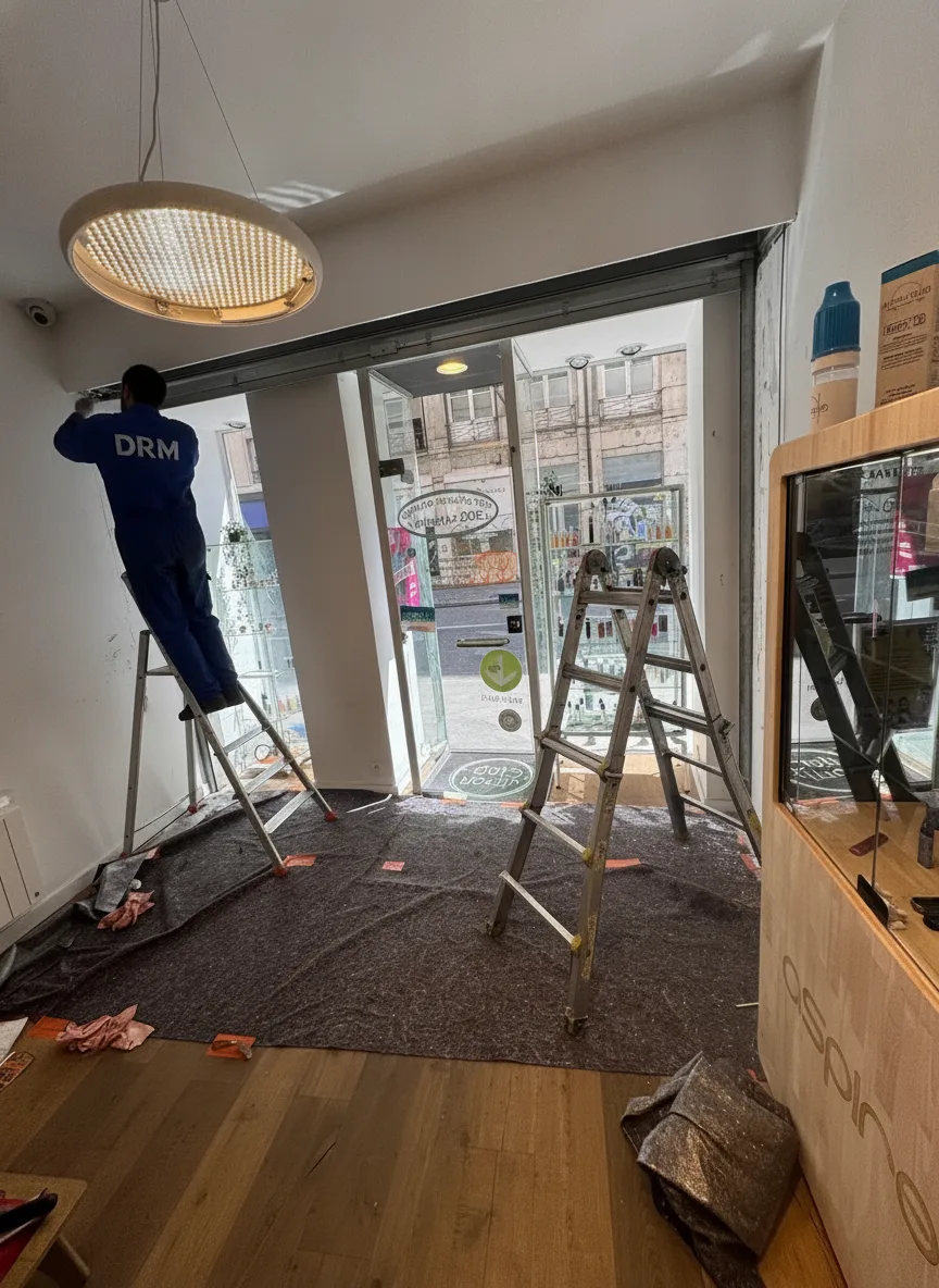 Installation et pose de rideau métallique au Blanc-Mesnil