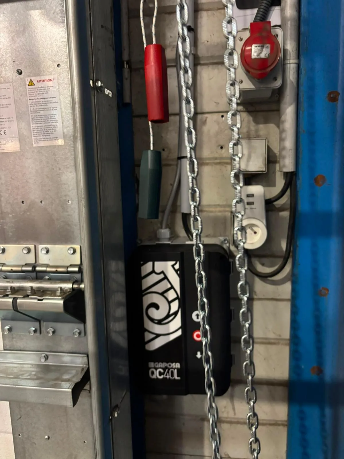 Motorisation de rideau métallique au Blanc-Mesnil